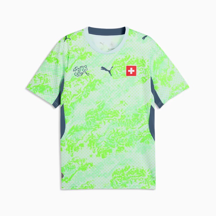 Camisa Suíça 2026/27 II, vista de costas