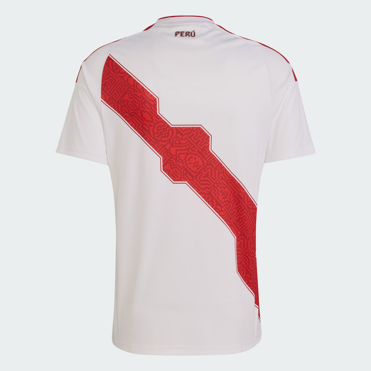 Camisa Adidas Peru 2026/27 I, detalhe da gola