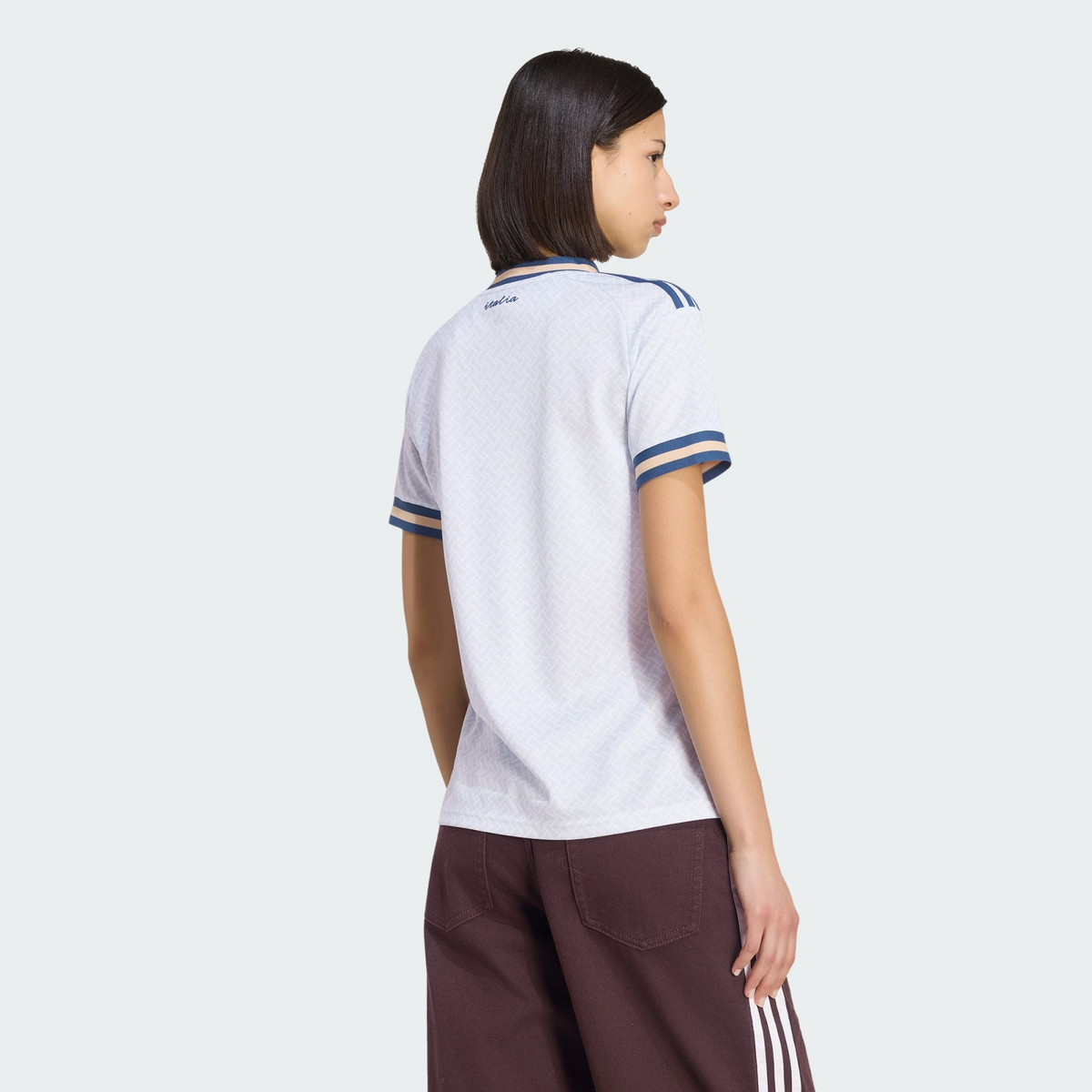 Camisa Feminina Itália 2026/27 II, vista de frente