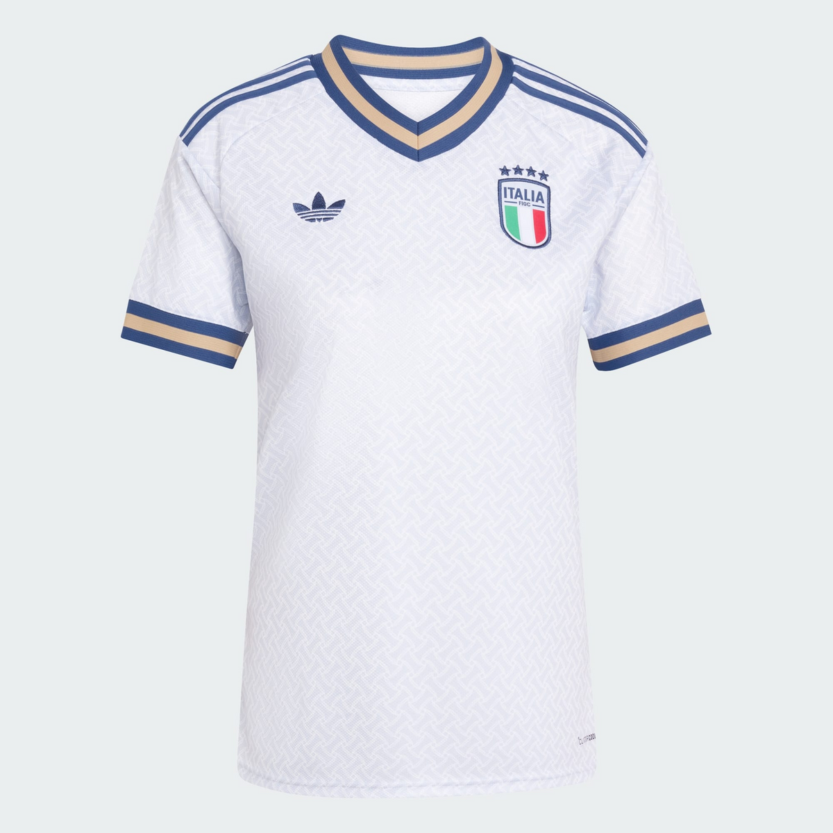 Camisa Feminina Itália 2026/27 II, detalhe do escudo
