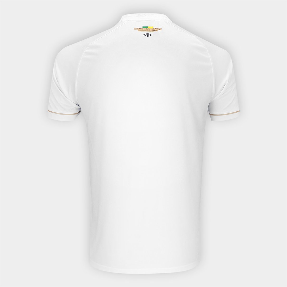 Camisa Santos 2026/27 Torcedor I, detalhe do escudo