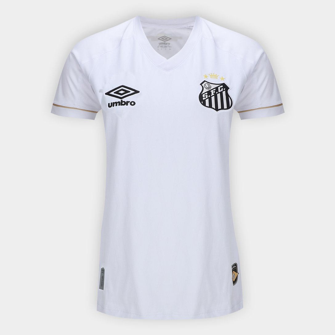Camisa Santos Feminina 2026/27 I, detalhe do tecido