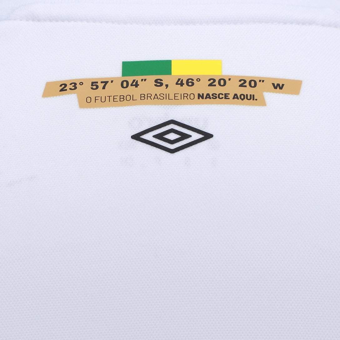 Camisa Santos Feminina 2026/27 I, vista de costas
