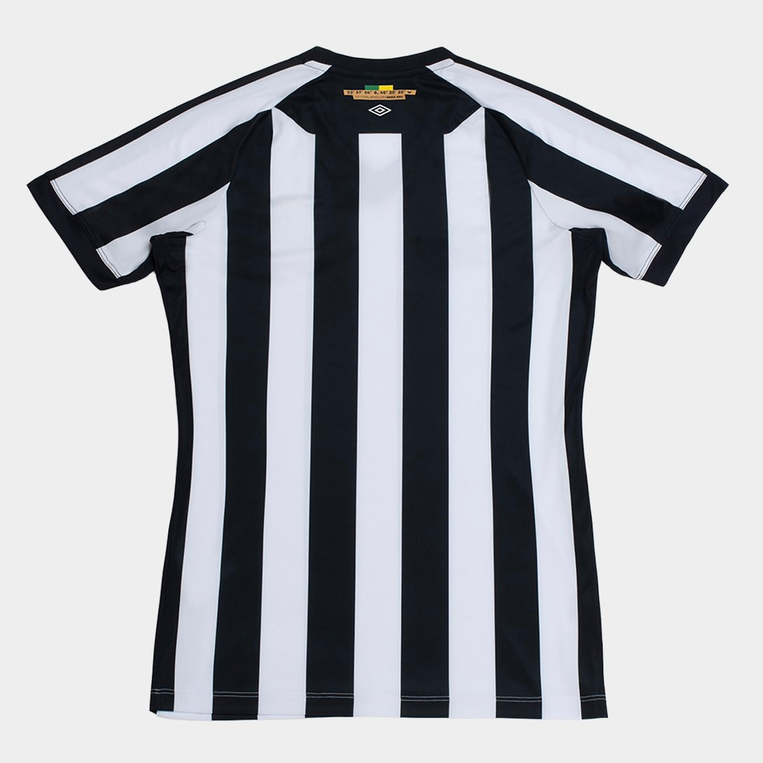 Camisa Santos Feminina 2026/27 II, detalhe da manga