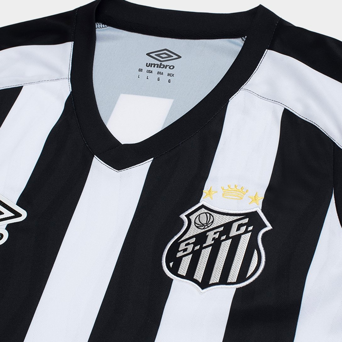 Camisa Santos Feminina 2026/27 II, vista de costas