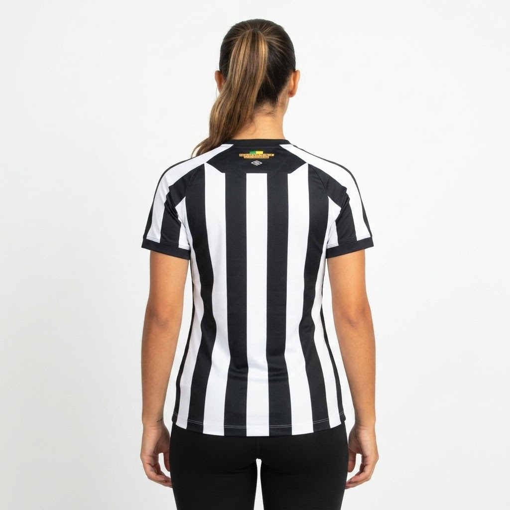 Camisa Santos Feminina 2026/27 II, vista de frente