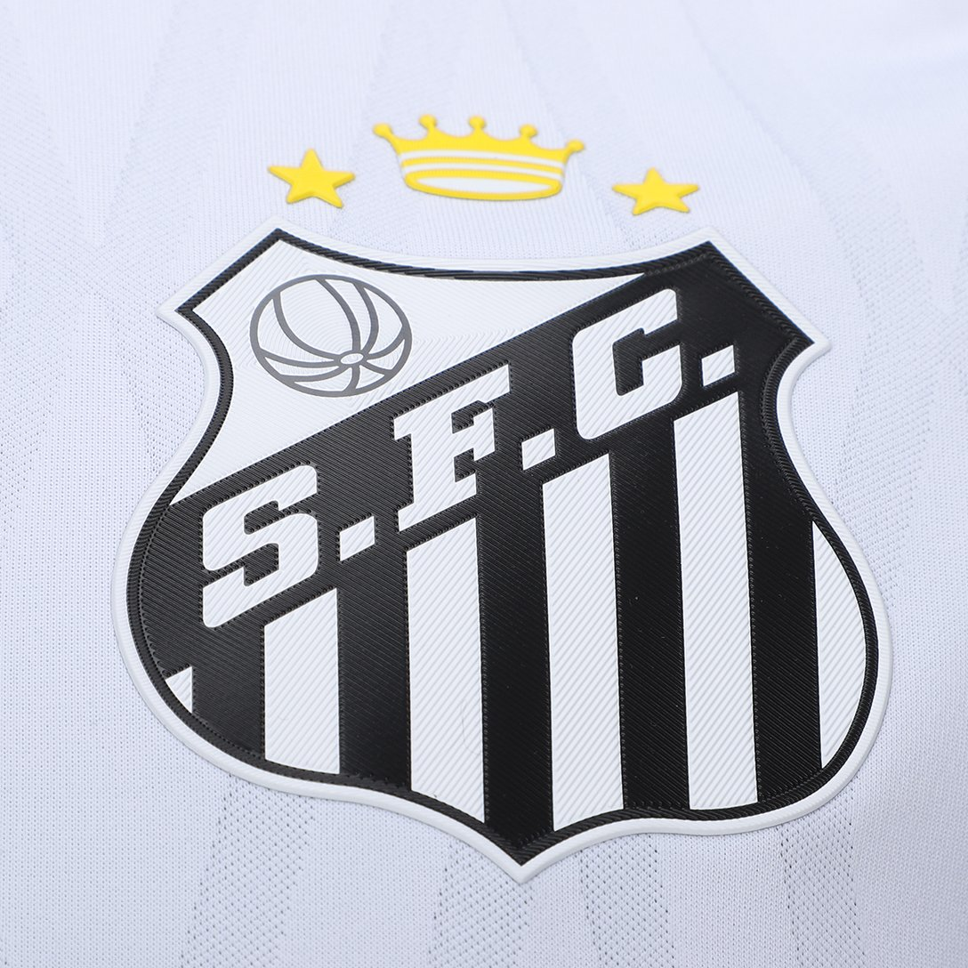 Camisa Santos 2026/27 I Jogador, detalhe da gola