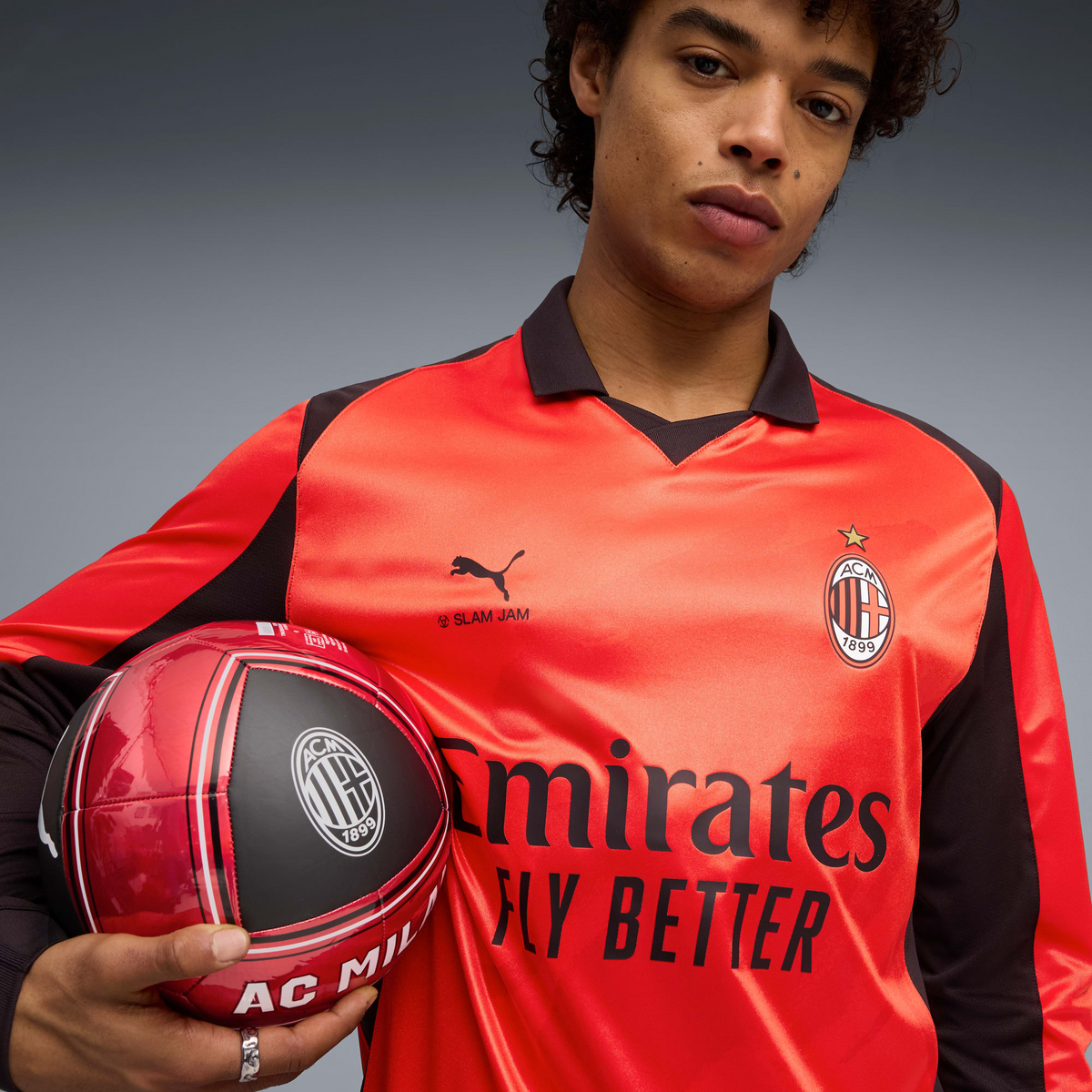 Camisa AC Milan X Slam Jam 2026/27 Edição Limitada II — imagem 3