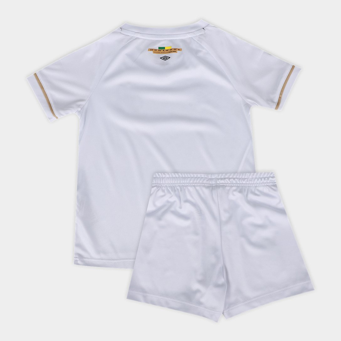Conjunto Infantil Santos 2026/27 I, vista de frente