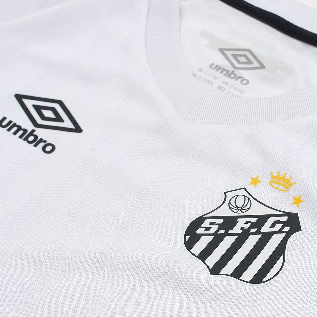 Conjunto Infantil Santos 2026/27 I, vista de costas