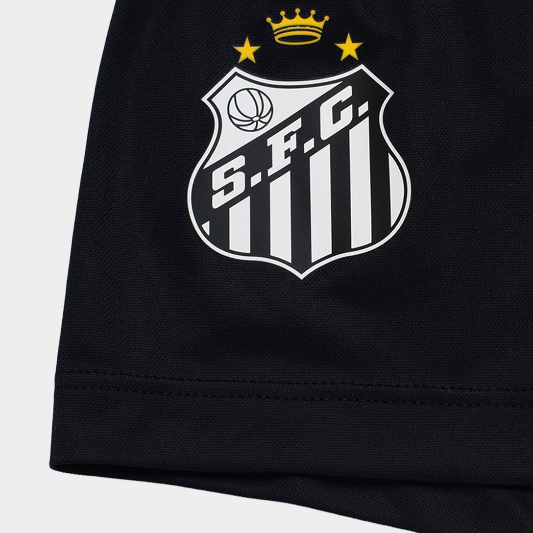 Conjunto Infantil Santos 2026/27 II, detalhe do escudo