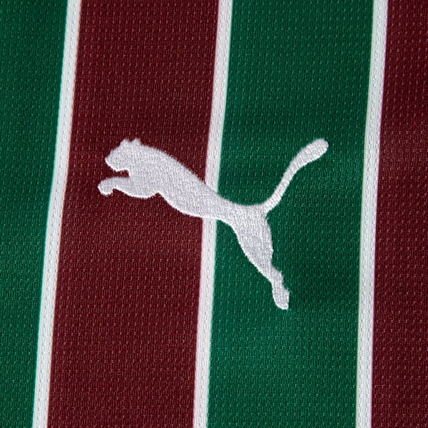 Camisa Puma Fluminense 2026/27 I, detalhe do escudo