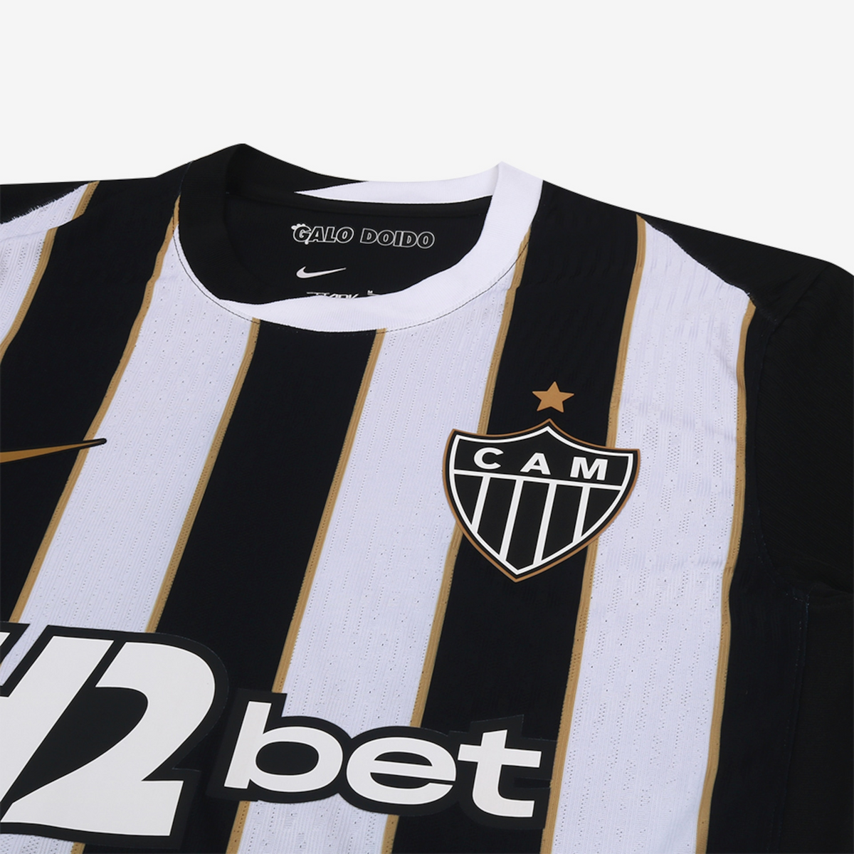 Camisa Atlético Mineiro 2026/27 I Jogador, detalhe do tecido