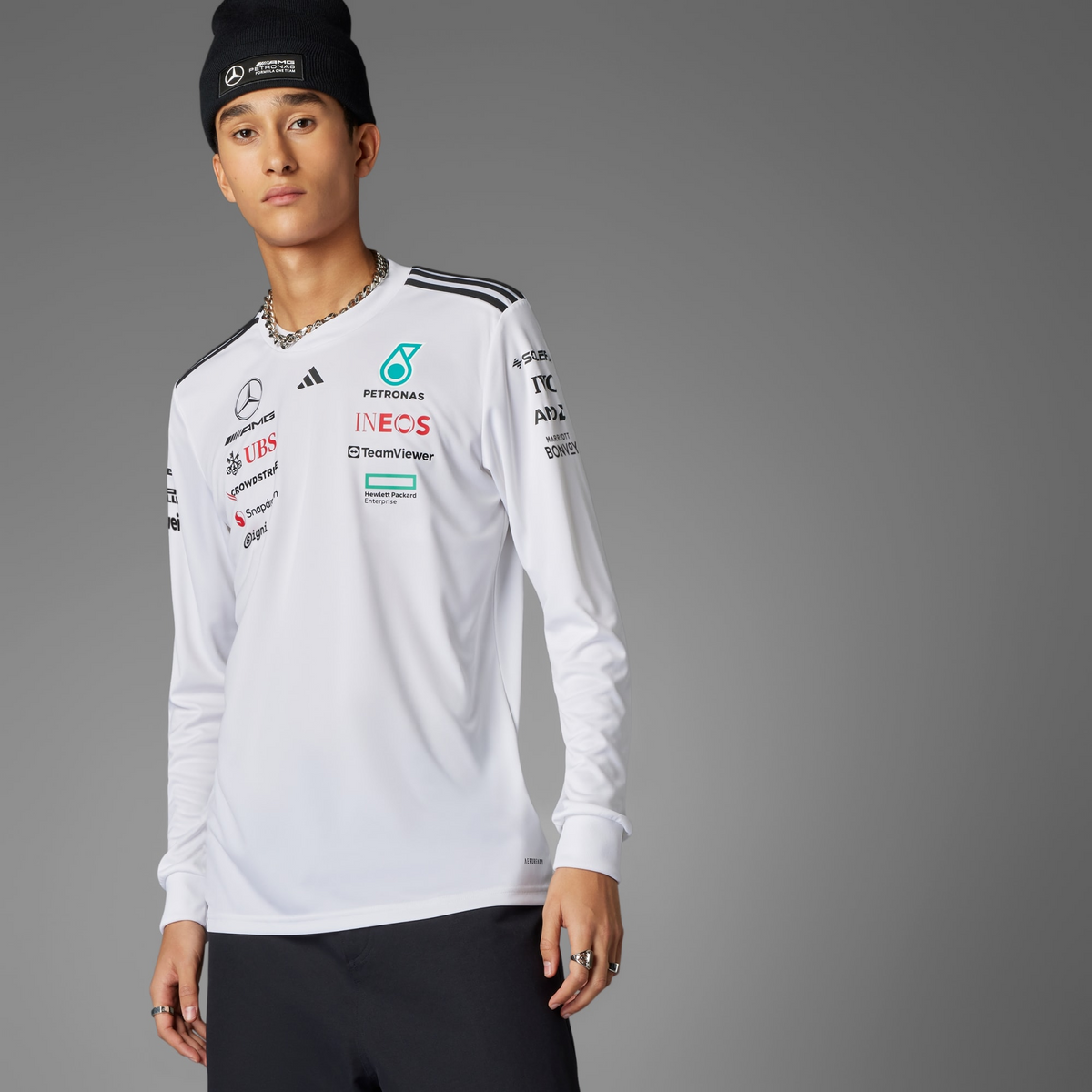 Camisa Manga Longa Mercedes - AMG Petronas F1 na TSN Sports