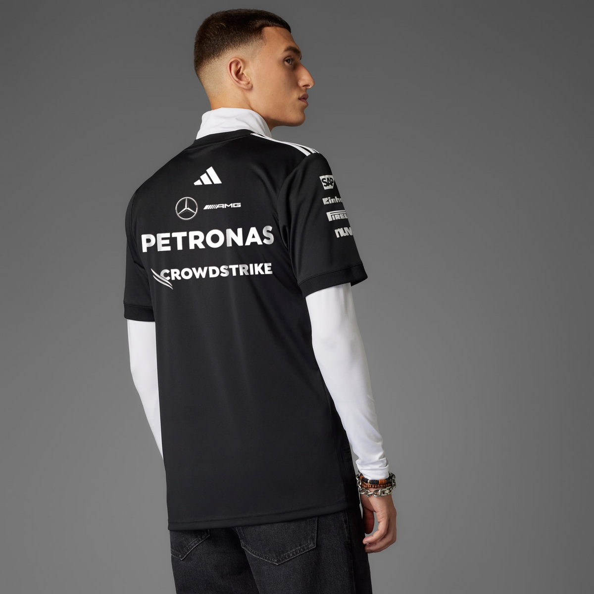 Camisa Driver Mercedes - AMS Petronas F1 na TSN Sports