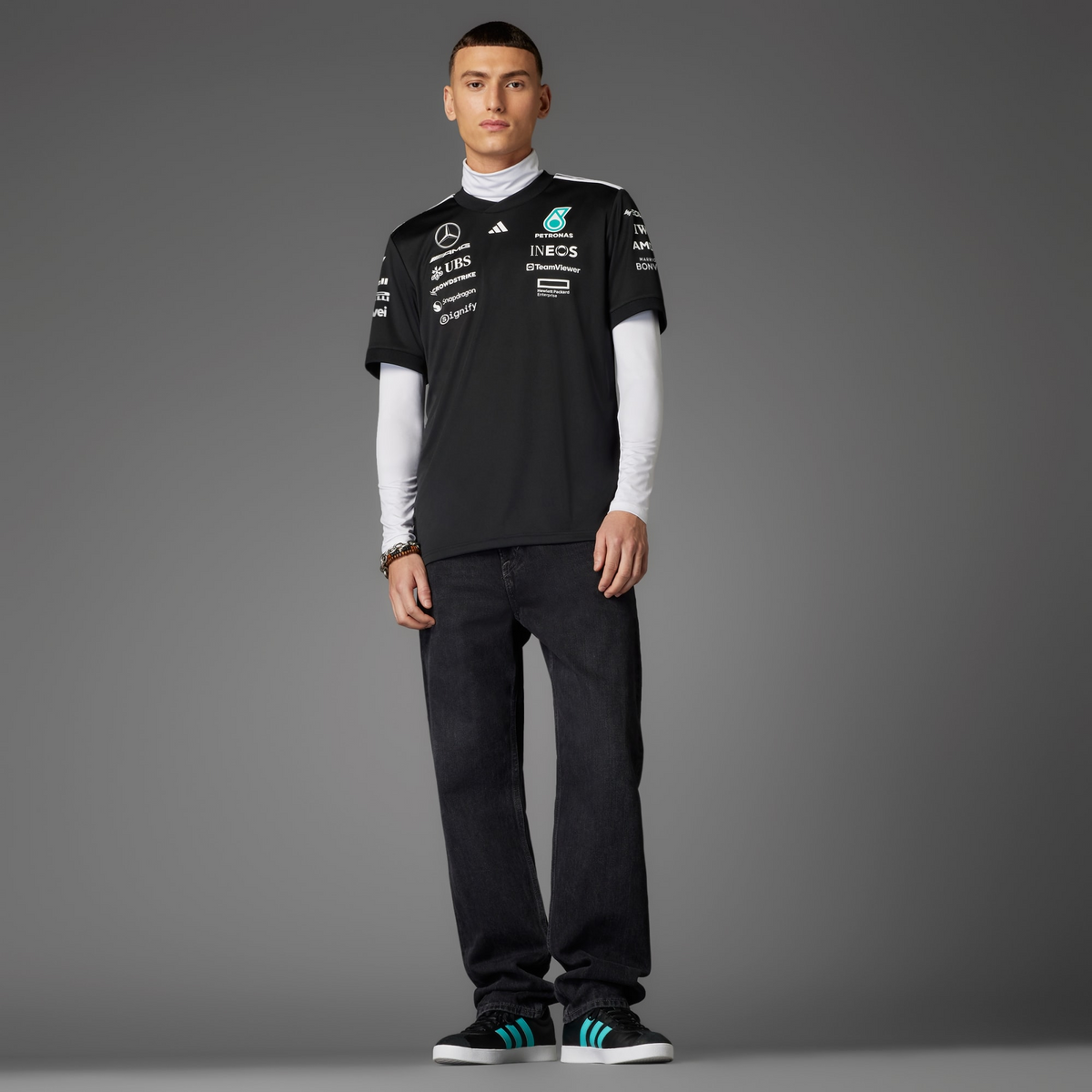 Camisa Driver Mercedes - AMS Petronas F1 na TSN Sports