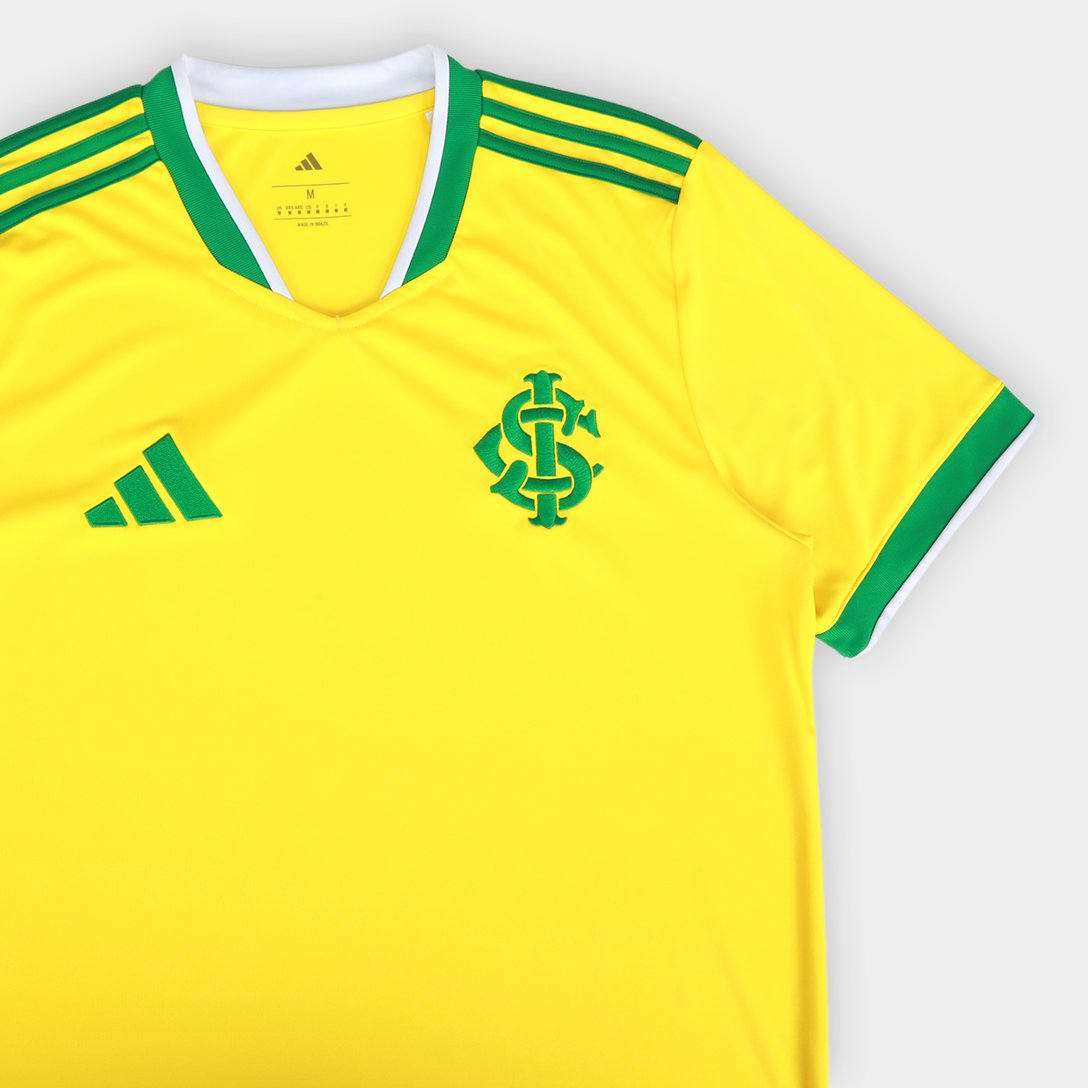Camisa Masculina Internacional Brasil Adidas 2026 na TSN Sports