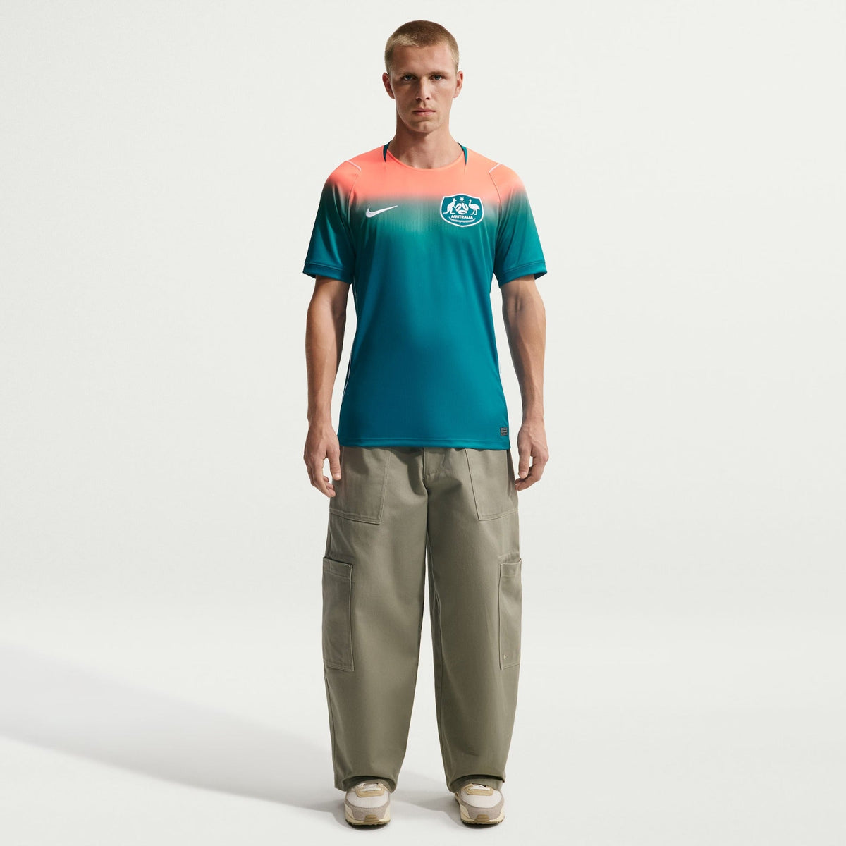 Camisa Austrália 2026/27 II, detalhe do tecido