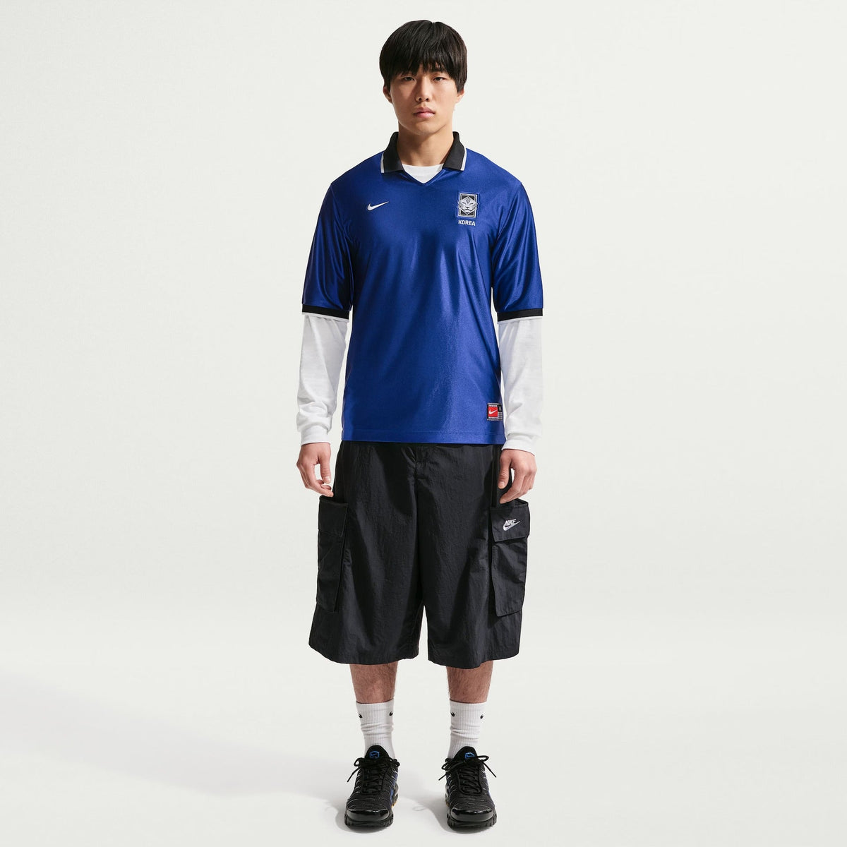 Camiseta Coréia do Sul Dri-FIT Nike Energy Masculina, vista de frente