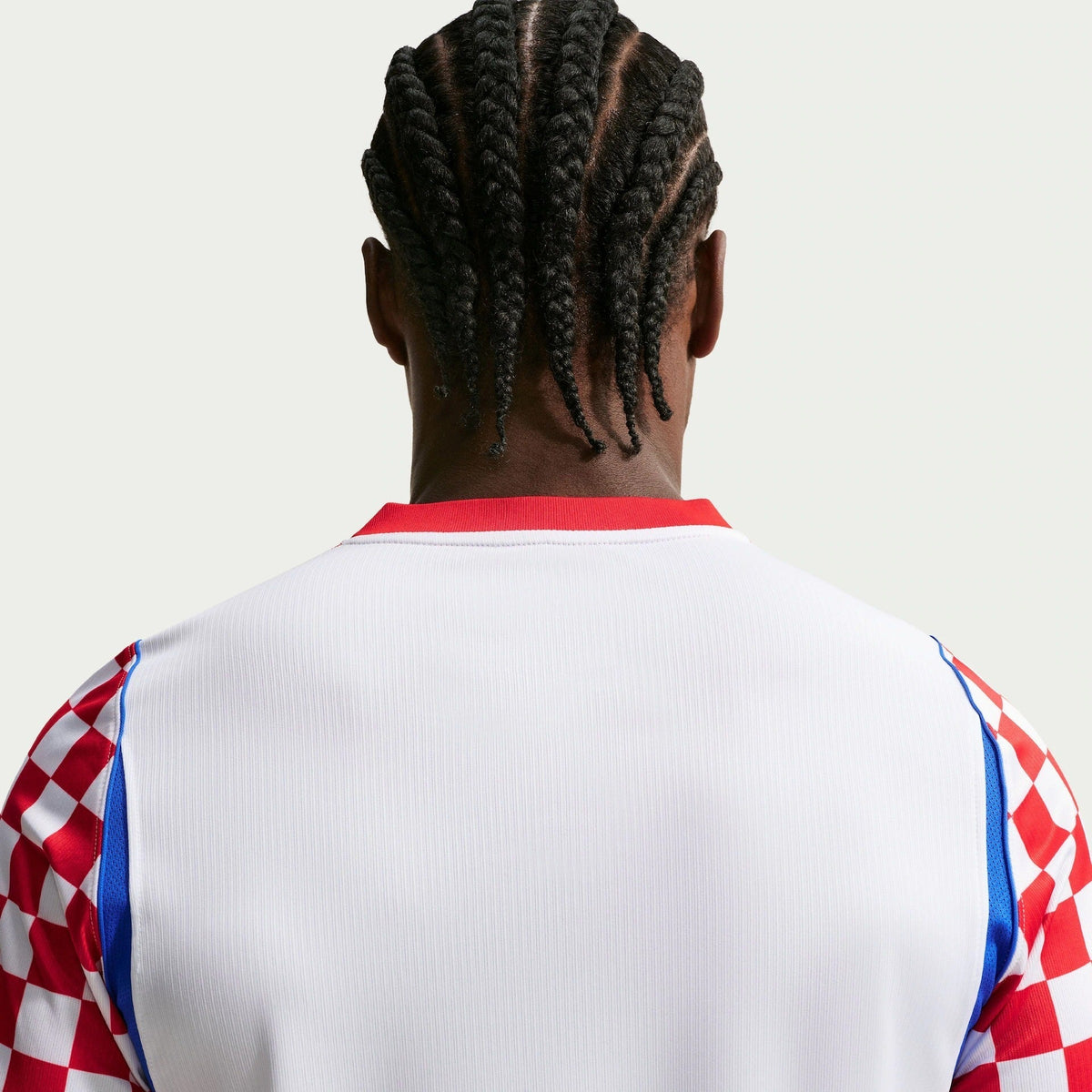 Camisa Croácia 2026/27 I, detalhe da gola