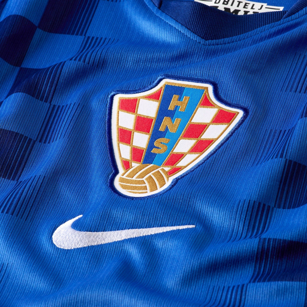 Camisa Croácia 2026/27 II, detalhe do tecido