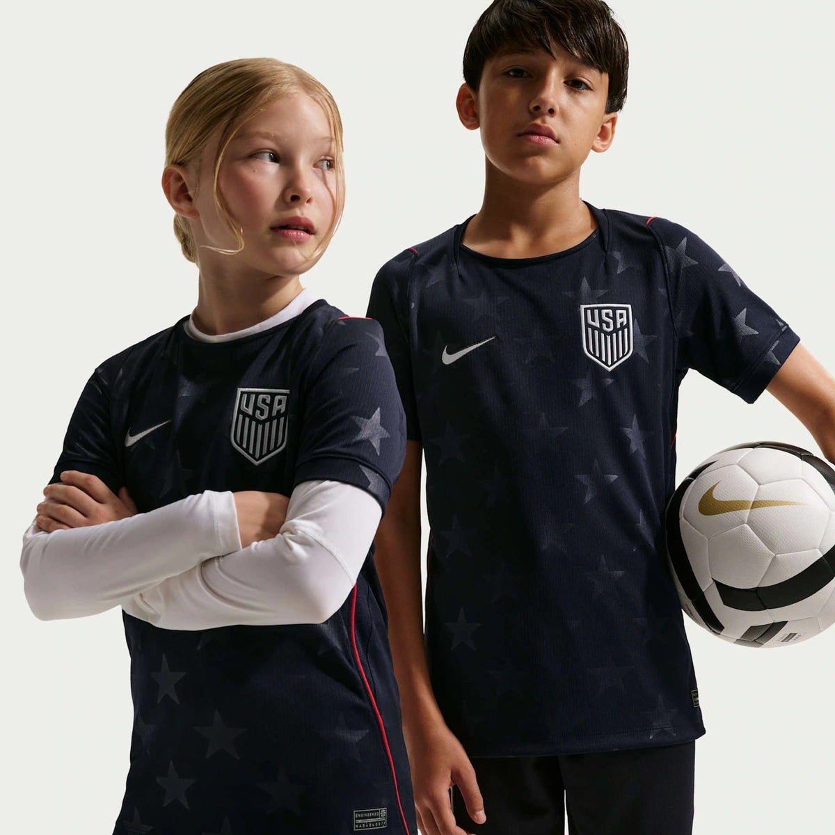 Conjunto Infantil Estados Unidos 2026/27 II Kit na TSN Sports