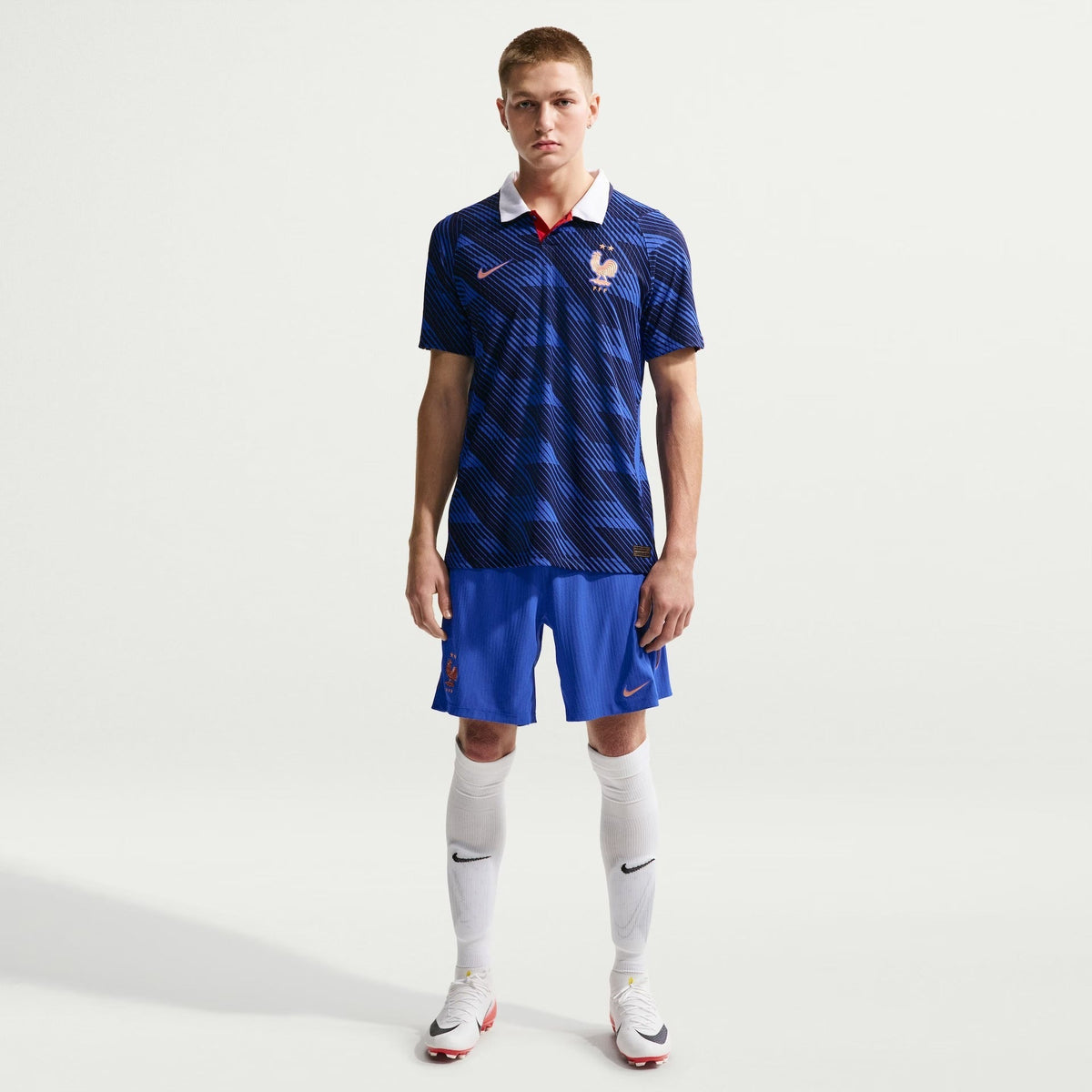 Camisa França 2026/27 I, vista de frente