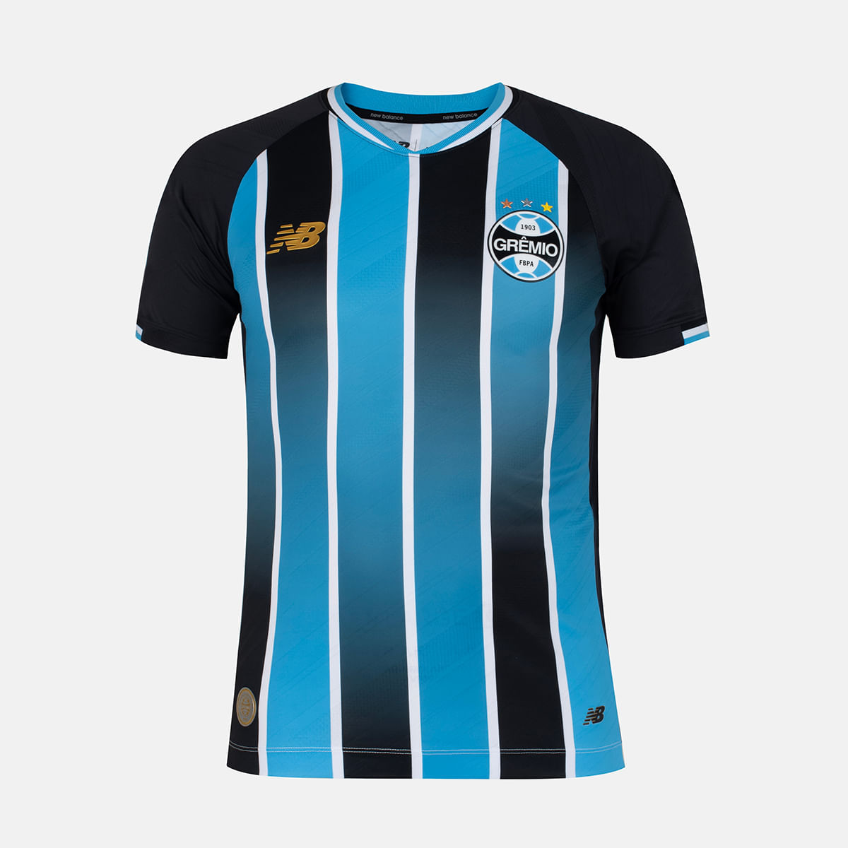 Camisa Grêmio 2026/27 I, detalhe do escudo
