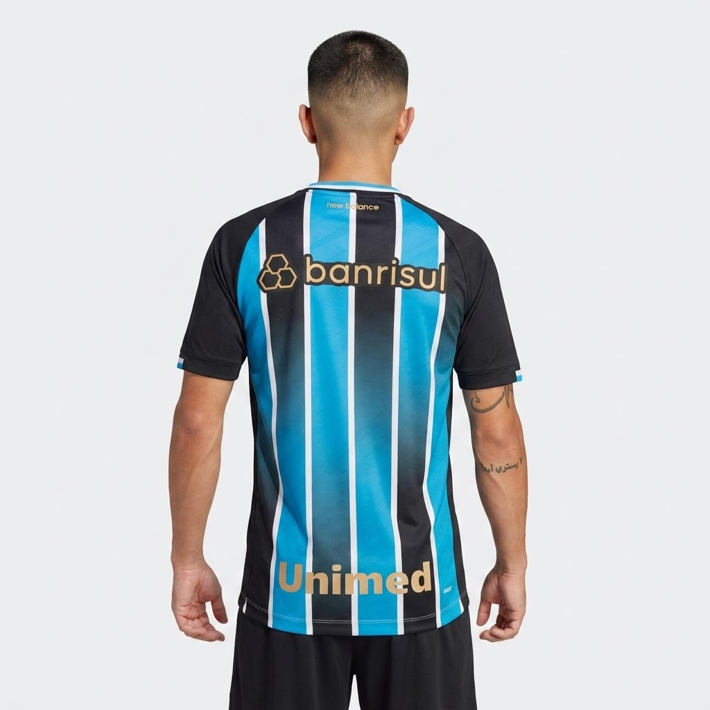 Camisa Grêmio 2026/27 I, vista de frente