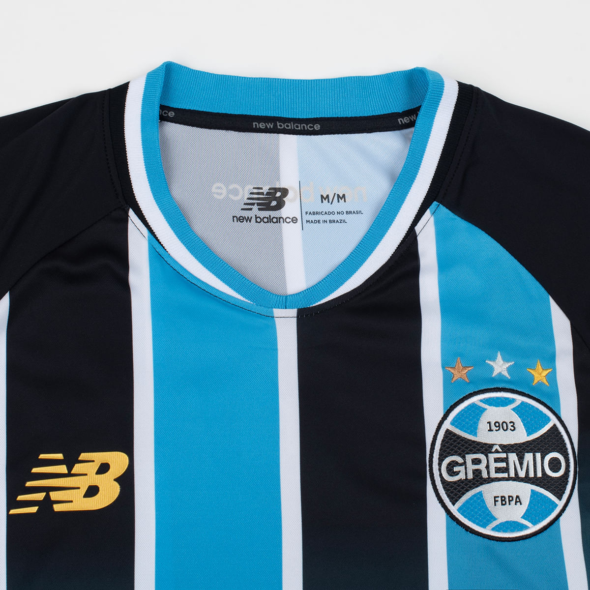 Camisa Grêmio 2026/27 I, detalhe da manga