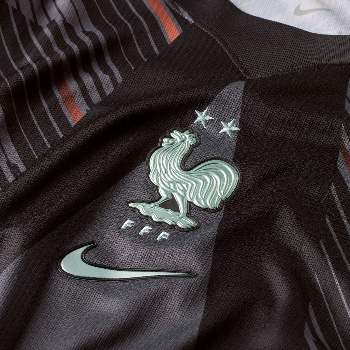 Camisa França 2026/27 I Goleiro, vista de costas
