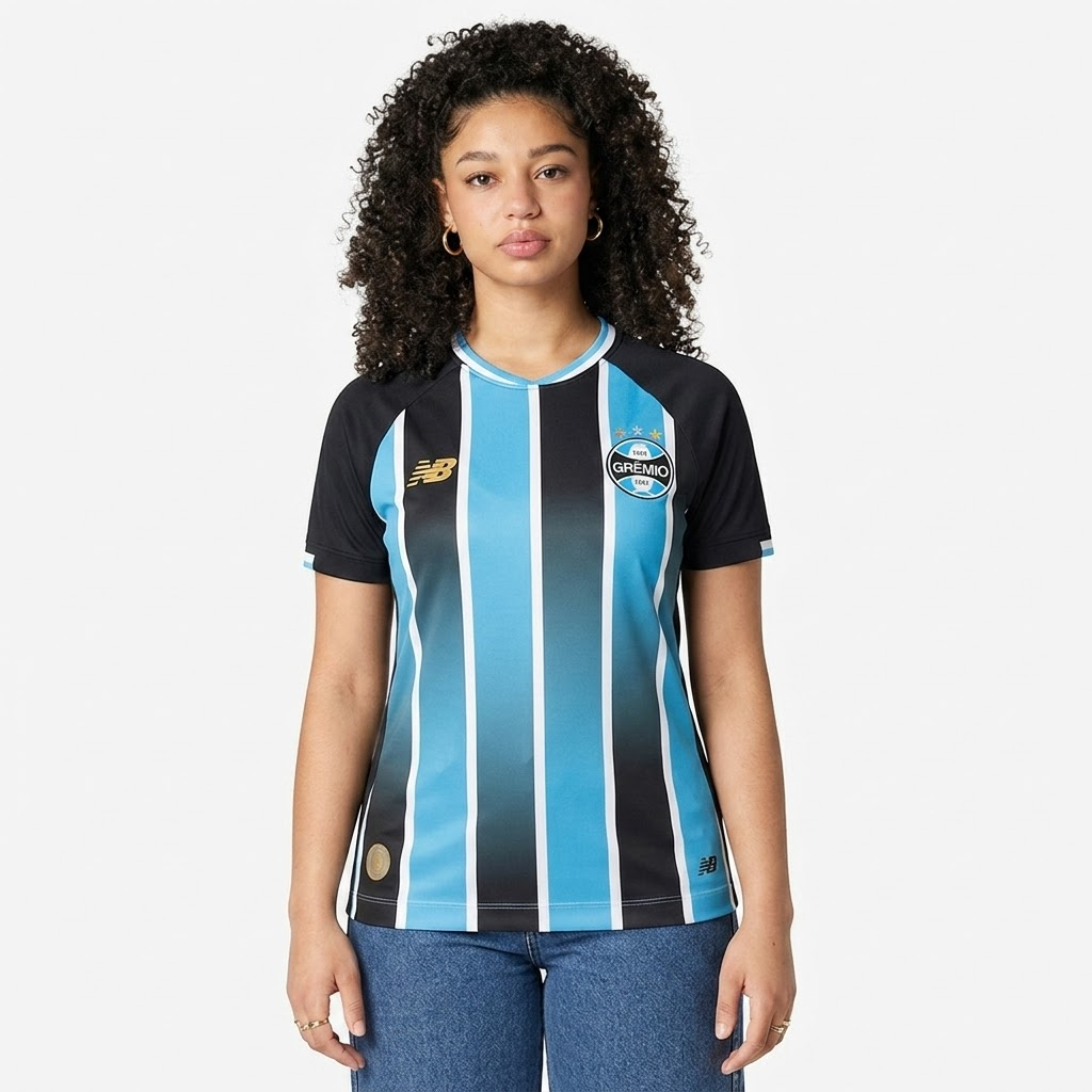 Camisa Grêmio Feminina 2026/27 I na TSN Sports