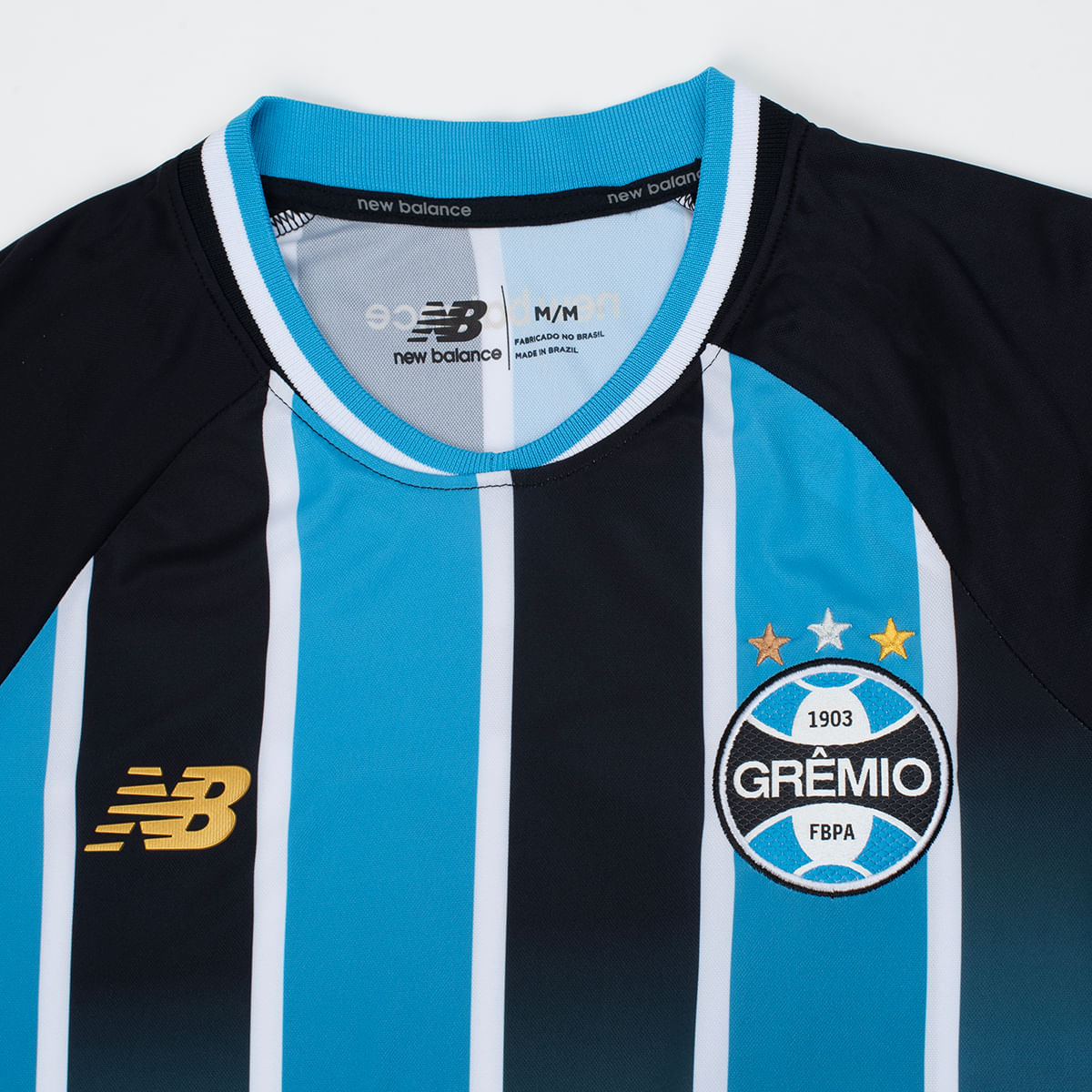 Camisa Grêmio Feminina 2026/27 I, detalhe da gola
