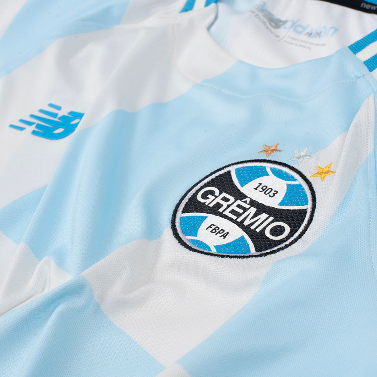 Camisa Grêmio Feminina 2026/27 II, detalhe da gola
