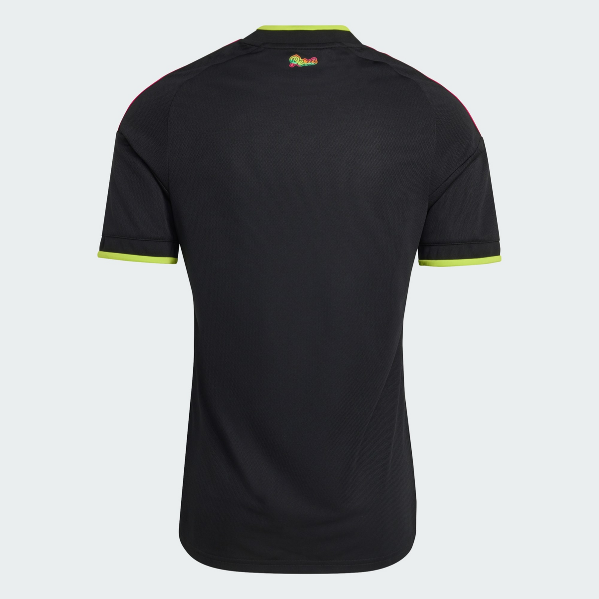 Camisa Adidas Peru 2026/27 II, detalhe da gola