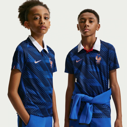 Conjunto Infantil França 2026/27 I Kit na TSN Sports