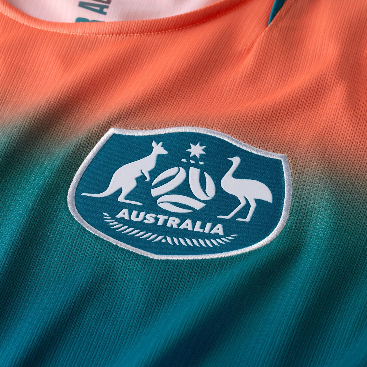 Camisa Austrália 2026/27 II, vista de frente