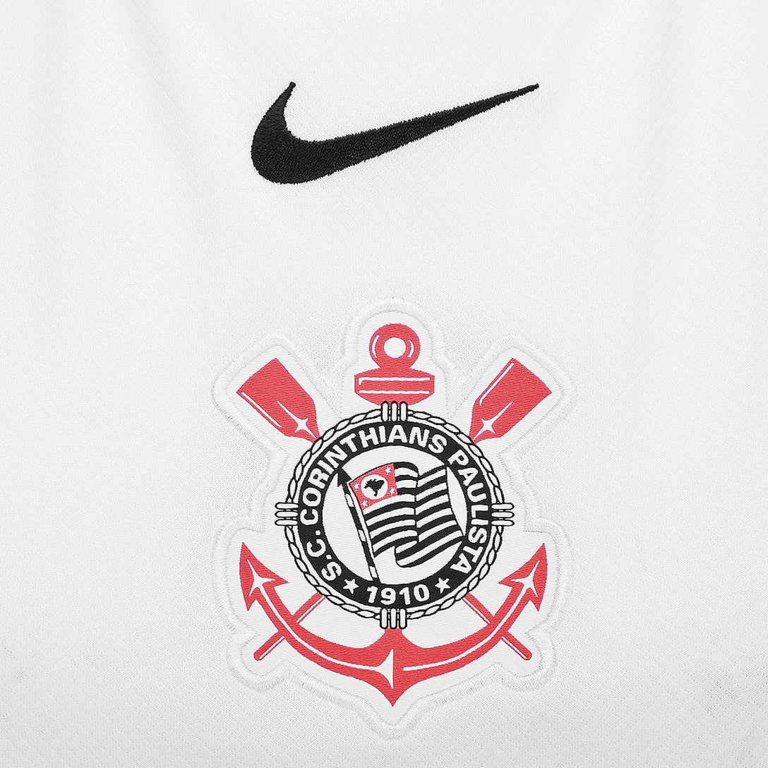 Camisa Feminina Nike Corinthians 2025/26 I Torcedor, vista de costas