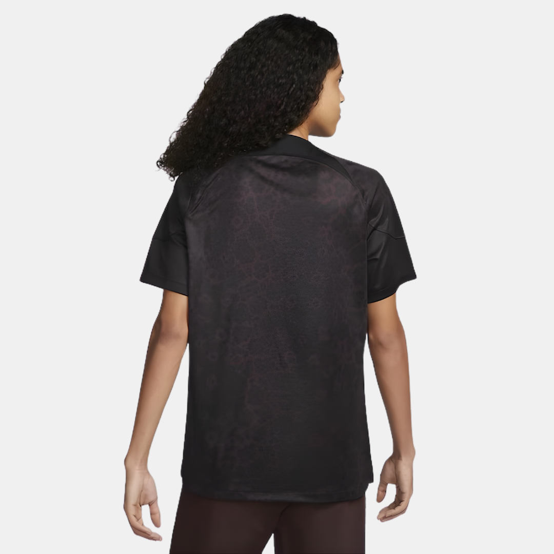 Camisa Goleiro Seleção Brasileira 22/23 Nike Torcedor Masculina - Preta com detalhes em amarelo na TSN Sports