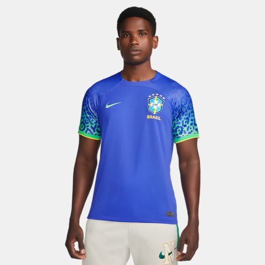 Camisa Seleção Brasileira II 2022 Torcedor Nike Masculina - Azul na TSN Sports