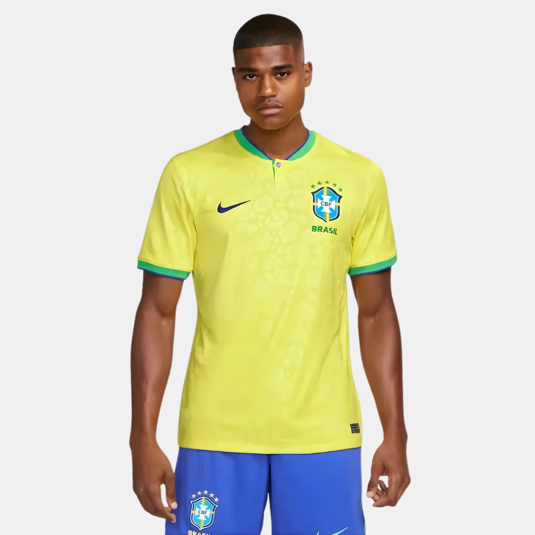 Camisa Seleção Brasileira I 2022 Torcedor Nike Masculina - Amarela na TSN Sports