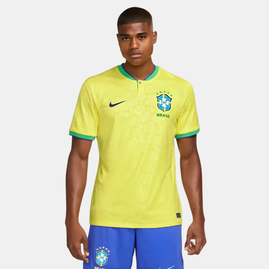 Camisa Seleção Brasileira I 2022 Torcedor Nike Masculina - Amarela na TSN Sports