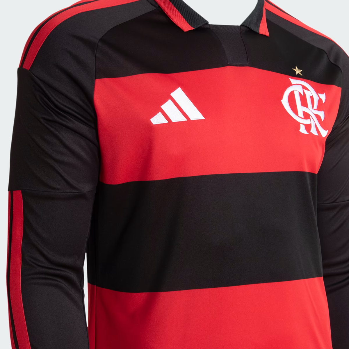 Camisa Manga Longa Adidas Flamengo 2026/27 I — imagem 4