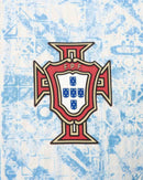 Camisa Seleção de Portugal II 24/25 - Torcedor  Masculina - Branca com detalhes em azul