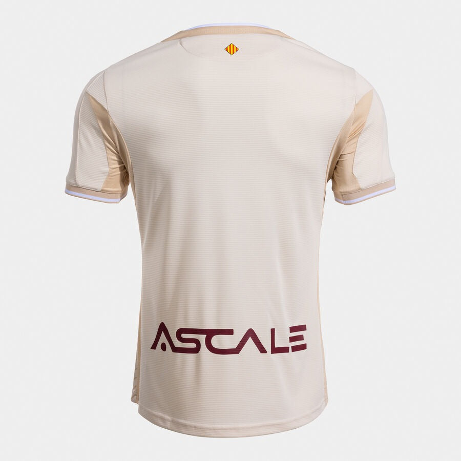 Camisa Joma Villareal 2025/26 II, detalhe da manga