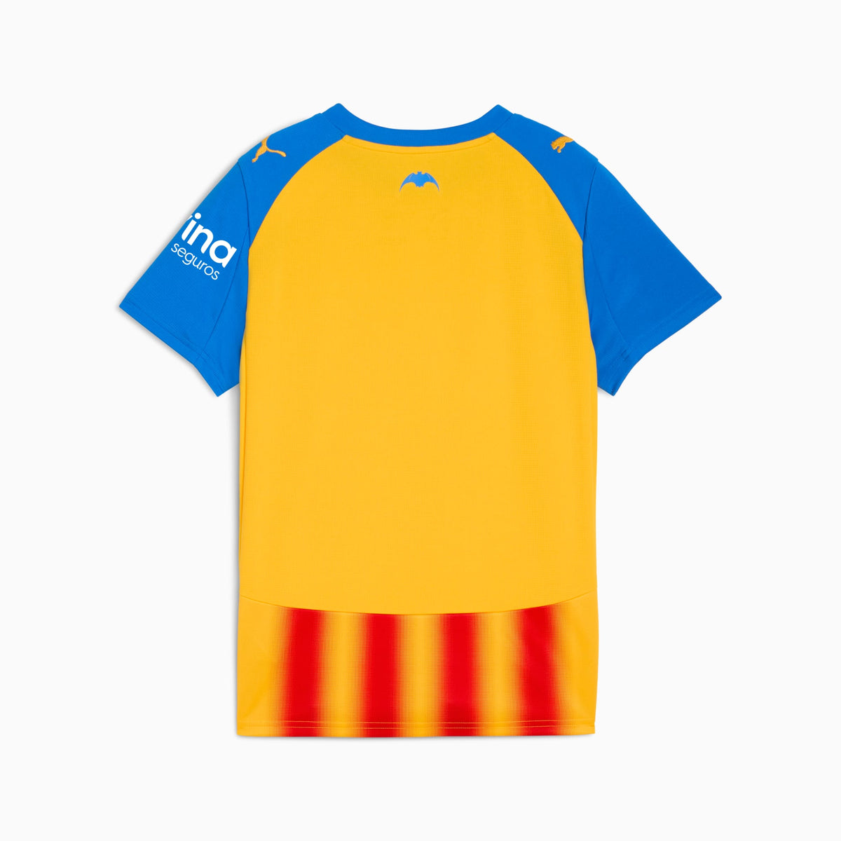Conjunto Infantil Puma Valencia 2025/26 III, detalhe da gola