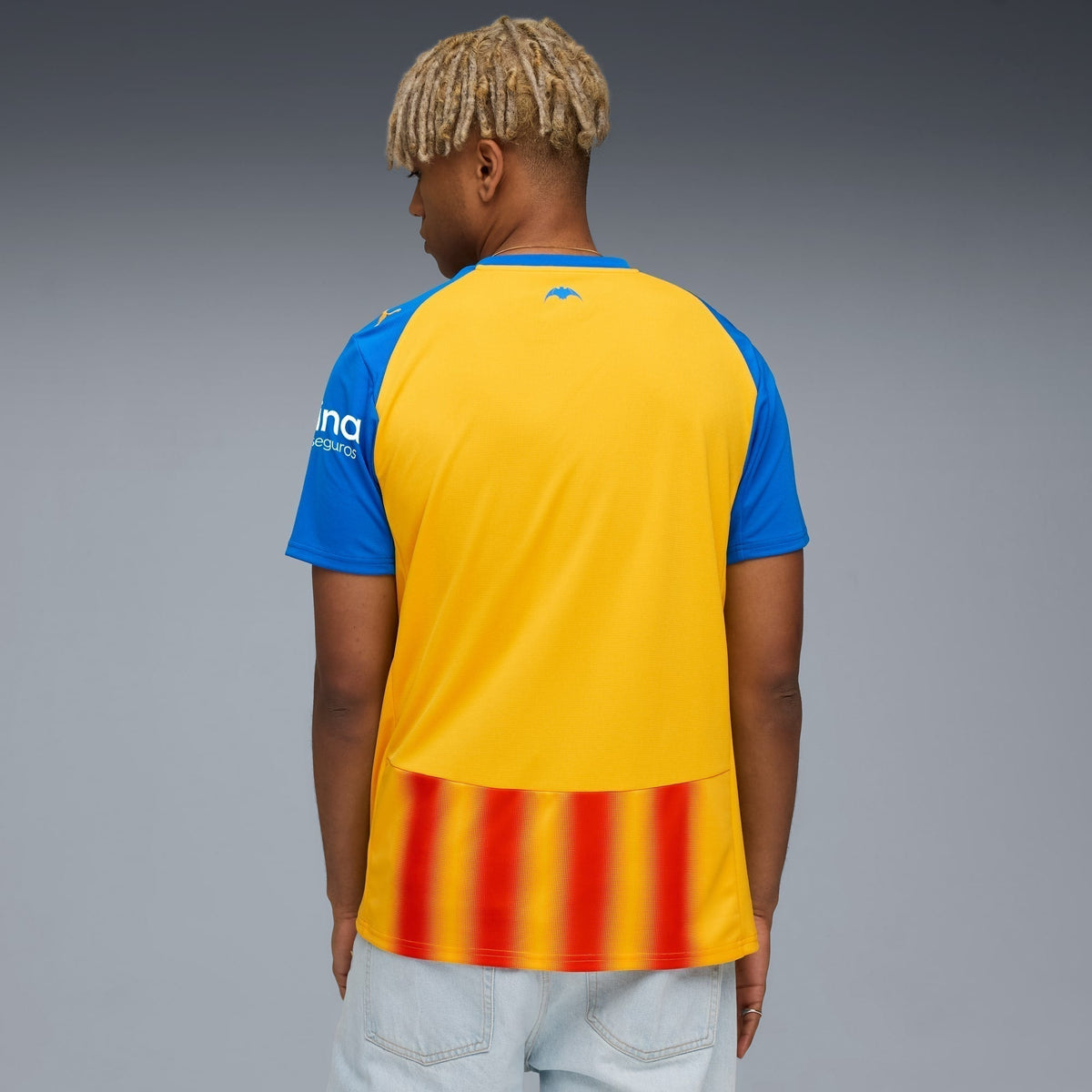 Camisa Puma Valencia 2025/26 III Torcedor, detalhe do tecido