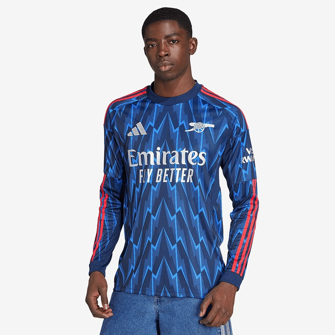 Camisa adidas Arsenal 2025/26 II Manga Longa na TSN Sports