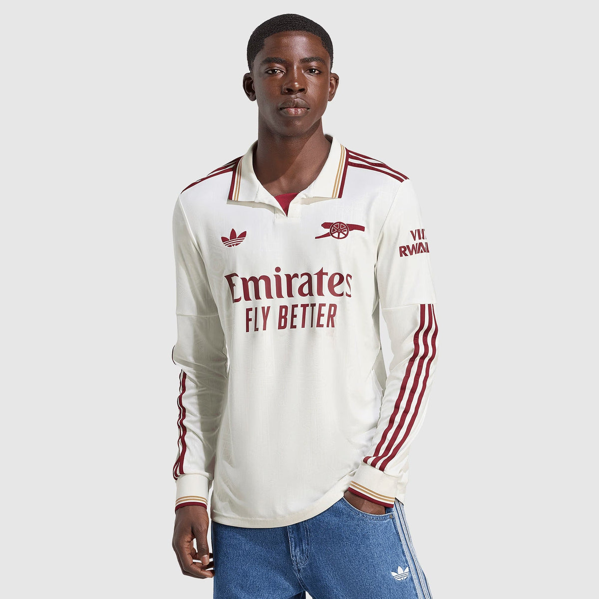 Camisa adidas Originnals Arsenal 2025/26 III Manga Longa na TSN Sports