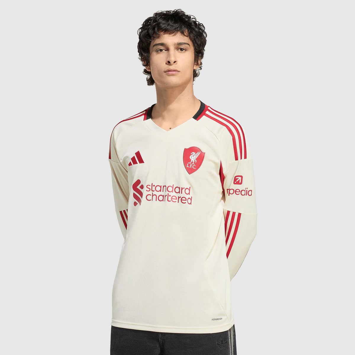 Camisa adidas Liverpool 2025/26 II Manga Longa na TSN Sports